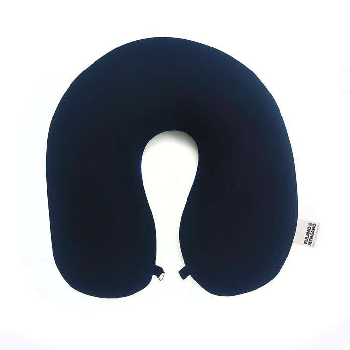 CUELLO MICROFIBRA - LISO NEGRO